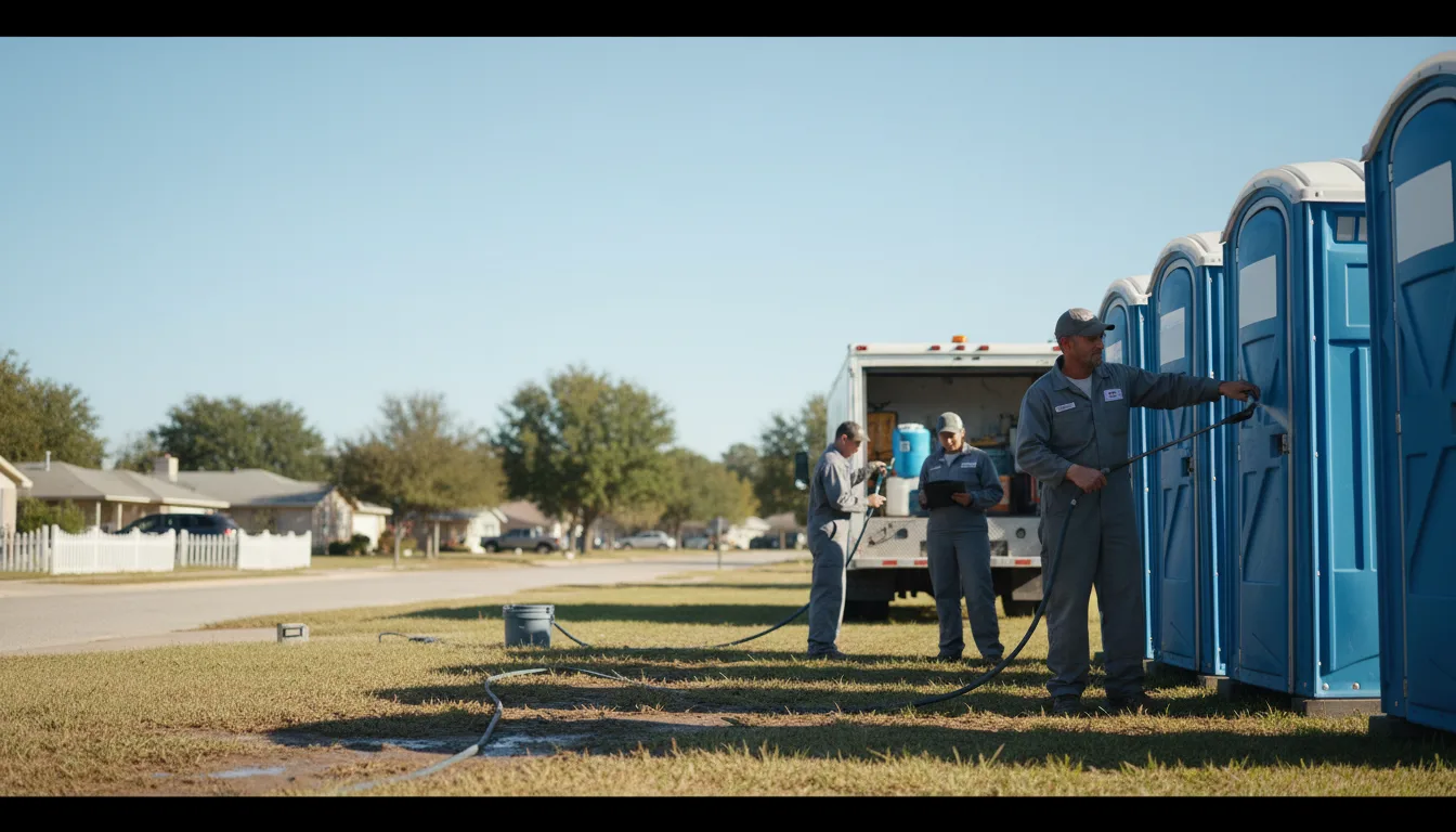 Long-Term Portable Toilet Rental in Curtis, NE near me